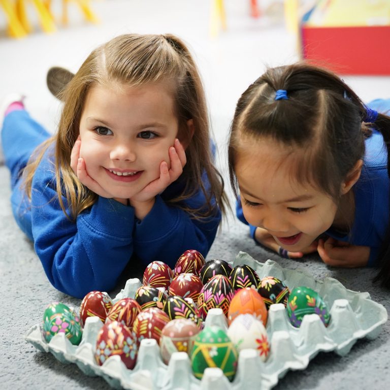 painted eggs