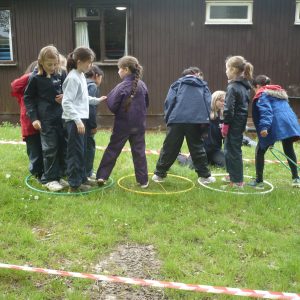 children playing a game