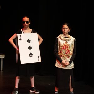 2 pupils in a play